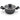 Korkmaz Nora Granita Casserole 24X11.7 - Black