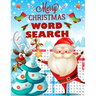 Merry christmas word search.: Easy Large Print Puzzle Book for Adults, Kids & Everyone for the 25 Days of Christmas.