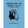 Columbiana County, Ohio, Marriages 1800-1870, and Other Evidence of Marriages