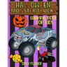 Halloween monster trucks coloring book for kids ages 4-8: Easy and simple to color monster trucks, ghosts, zombies, mummies, witches and vampires for
