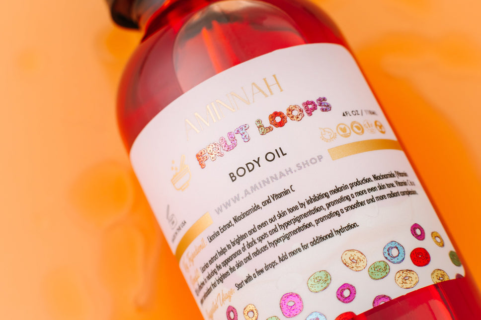 "Frut Loops" Body Oil by AMINNAH