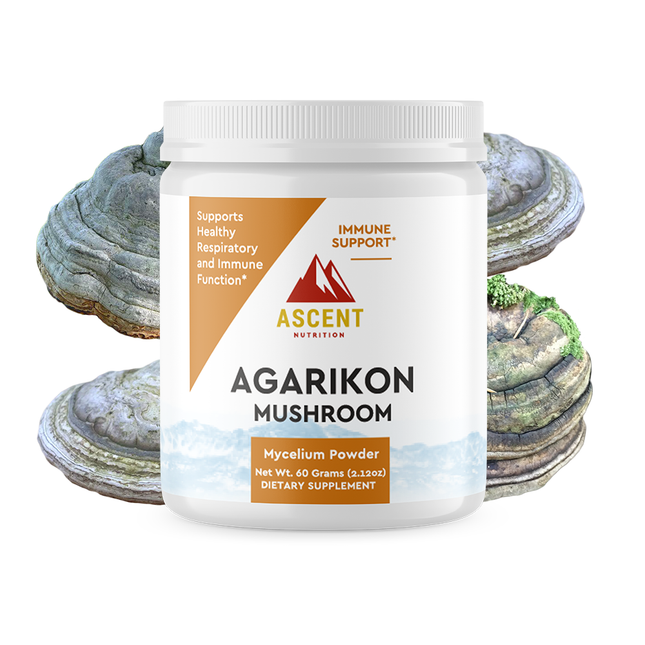 Organic Agarikon Mushroom Powder, 60 Grams by Ascent Nutrition