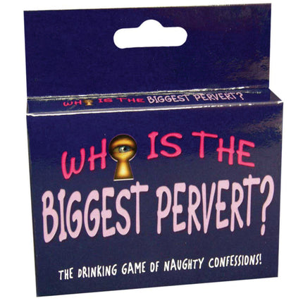 Who Is The Biggest Pervert? Card Game by Sexology