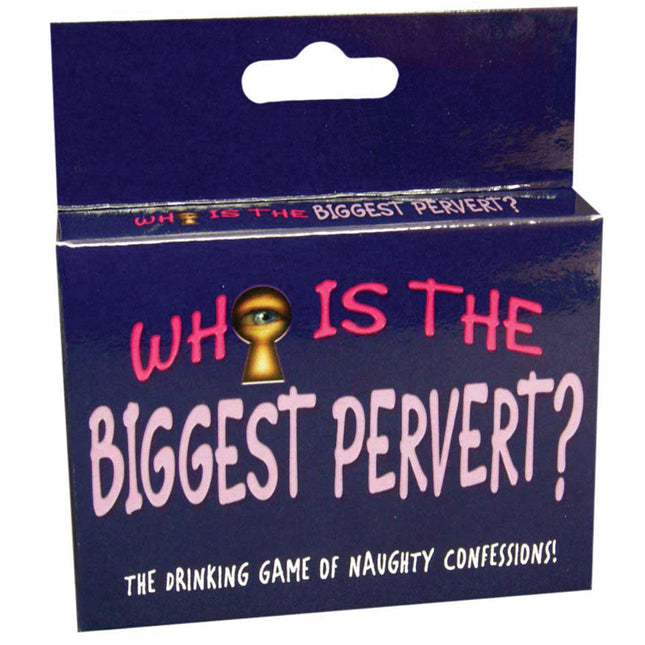 Who Is The Biggest Pervert? Card Game by Sexology