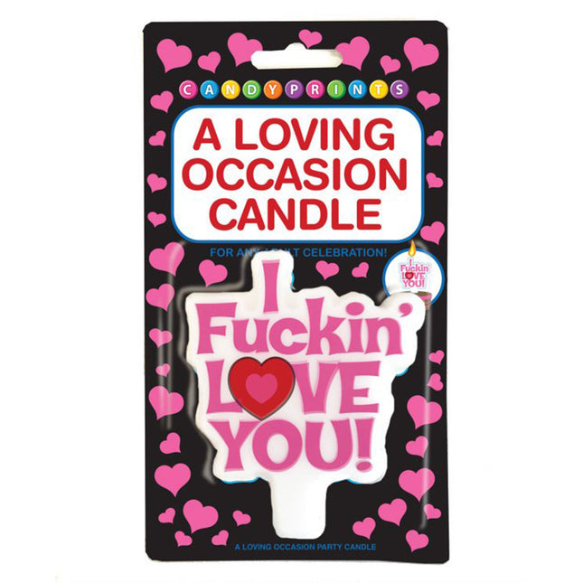 I Fuckin Love You Candle by Sexology