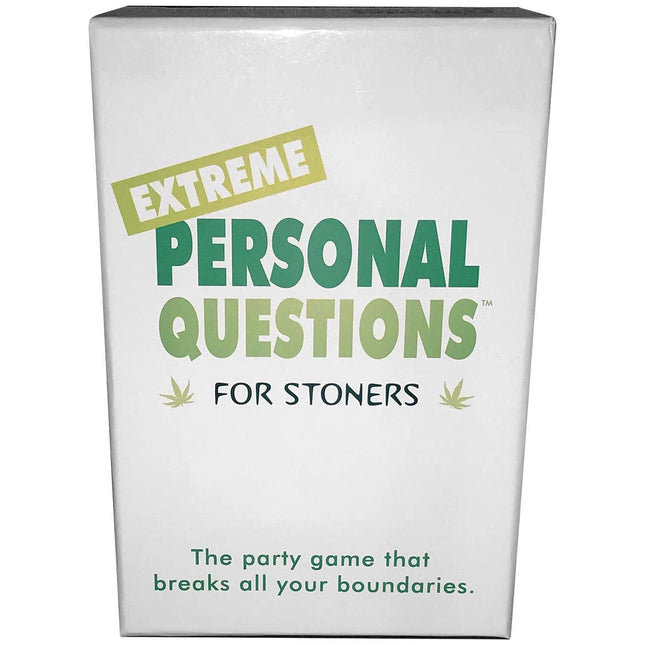 Extreme Personal Questions for Stoners by Sexology