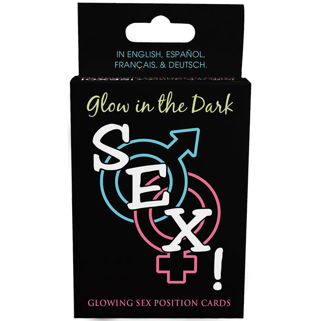 Glow-in-the-Dark Sex Cards by Sexology