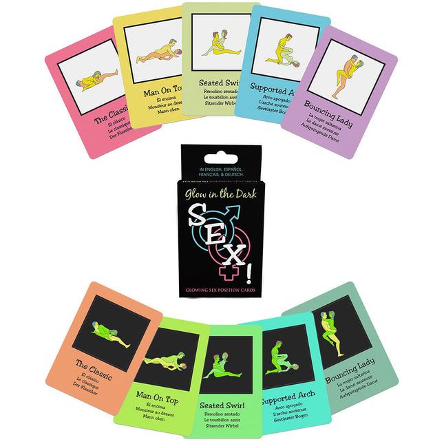 Glow-in-the-Dark Sex Cards by Sexology