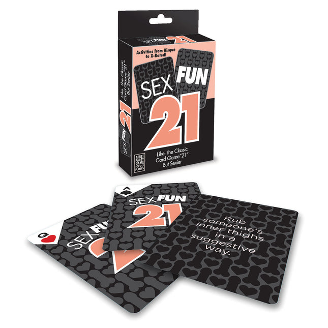 Sex Fun 21 Card Game by Sexology