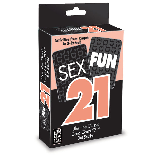 Sex Fun 21 Card Game by Sexology