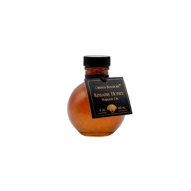Olivia's Boudoir Kissable Oil 4oz - Honey by Sexology
