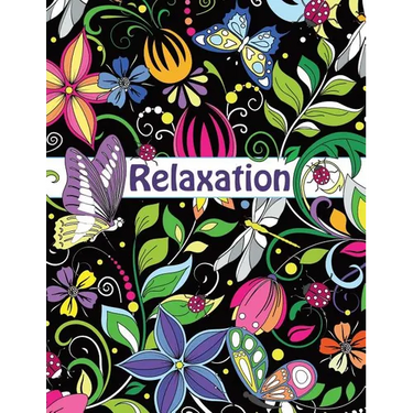 Relaxation-Coloring Book for Adults: Flowers, Animals and Garden Designs