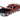 1975 Cadillac Eldorado Firethorn Red Metallic with Rear Section of Roof Matt Dark Red "Luxury Cruisers" Limited Edition to 14910 pieces Worldwide 1/64 Diecast Model Car by Auto World