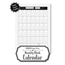 Monthly Blank Calendar: 8.5x11 Undated Calendar Fillable Templates for Office, School or Home, Sun-Sat, Pages For Notes And To-Do Agenda