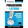 English-Latvian phrasebook & 3000-word topical vocabulary