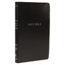 NKJV, Thinline Reference Bible, Leather-Look, Black, Red Letter Edition, Comfort Print