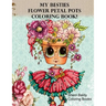 My Besties Flower Petal Pots Coloring Book