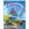 Fantasy Landscapes Mosaic Coloring Book For Adults: Magical Adult Coloring Book of Hidden Nature, Secret Gardens, and Fairytale Cities