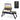 Adjustable Bamboo Laptop Desk with Tilting Top and Drawer-Brown