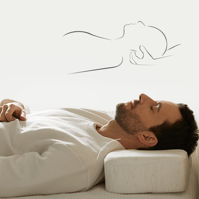 Piano Air & Andante Pillow Double Set + Kanuda Spine Nap by KANUDA USA