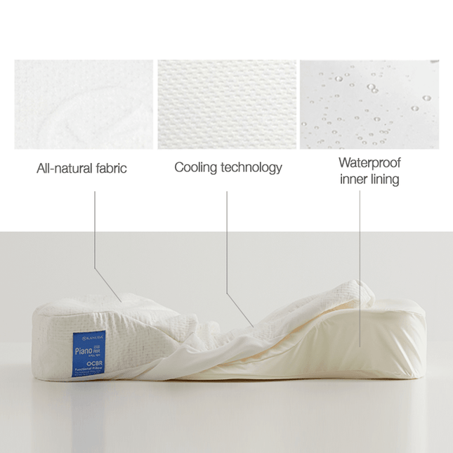 Andante Pillow : Firmer Neck Support by KANUDA USA