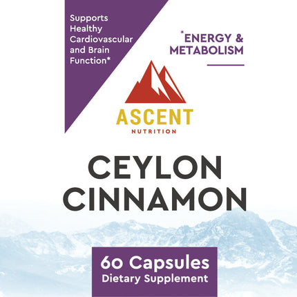 Ceylon Cinnamon by Ascent Nutrition