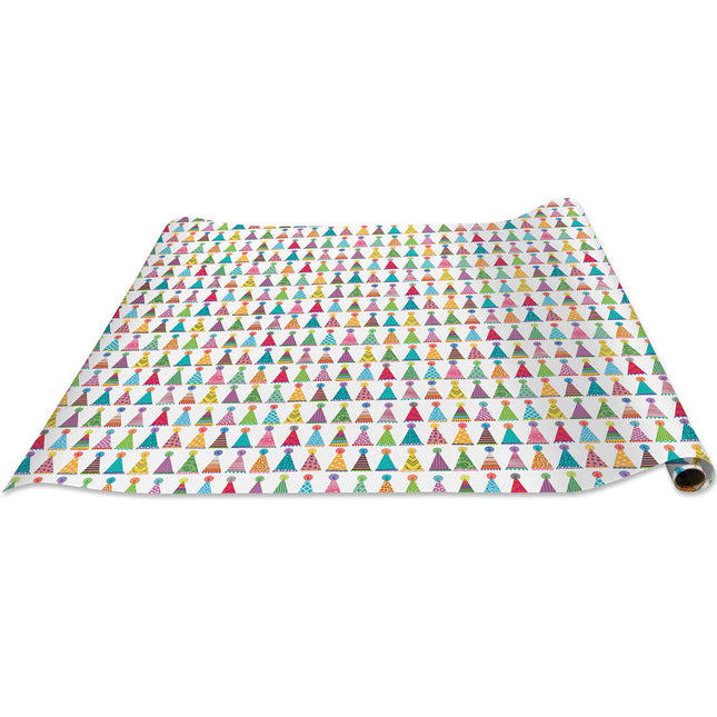 Party Hats Birthday Gift Wrap by Present Paper