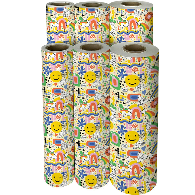 Happy Party Kid's Gift Wrap by Present Paper