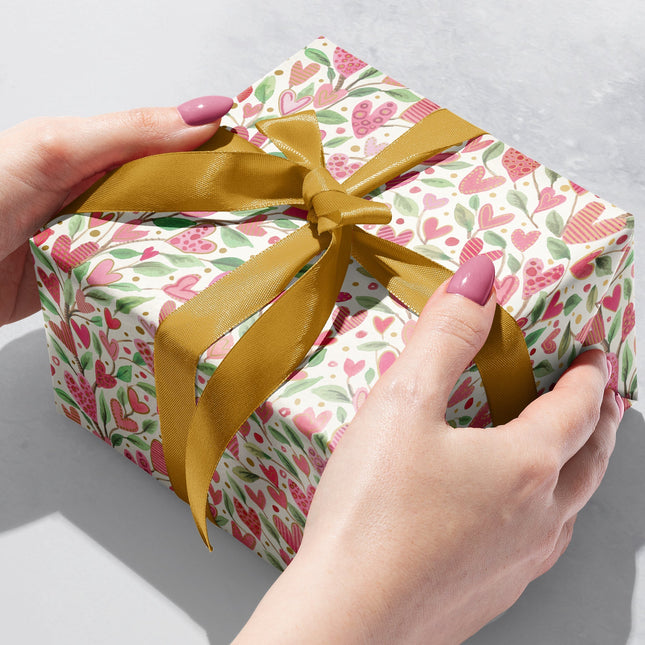 Love Grows Gift Wrap by Present Paper