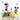 Mickey Minnie Decorative Painting Children's Room Background Wall Mickey Mouse Wall Sticker
