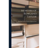 Memoirs of Rowland Taylor