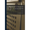 Kenyon College Catalogue; 1890-92