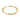 RMZ GOLD NYC 18K Gold Mariner and Paperclip Link Anklet 10''