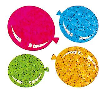 Bulk Roll Prismatic Stickers, Mini Balloons (100 Repeats) by Present Paper