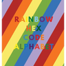 Rainbow Hex Code Alphabet