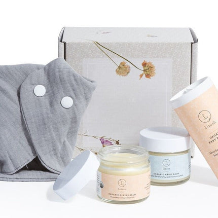 Organic new baby gift set - welcome little one! by Lizush