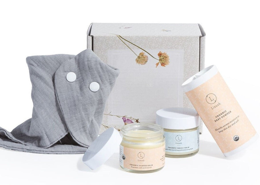 Organic new baby gift set - welcome little one! by Lizush