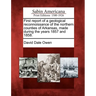 First Report of a Geological Reconnoissance of the Northern Counties of Arkansas, Made During the Years 1857 and 1858.