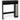 Bathroom Over the Toilet Floor Storage Organizer with Adjustable Shelves-Black