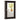 Bathroom Wall Cabinet with Single Mirror Door-Brown