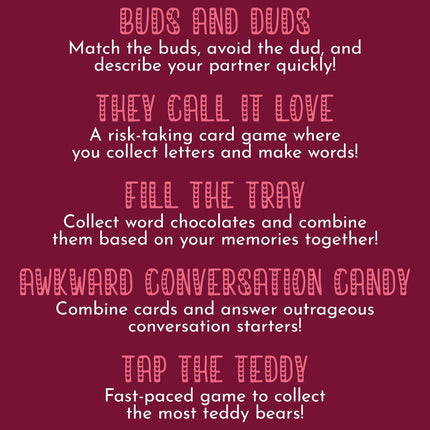Be Mine - 5 Romantic Games in One by Crated with Love