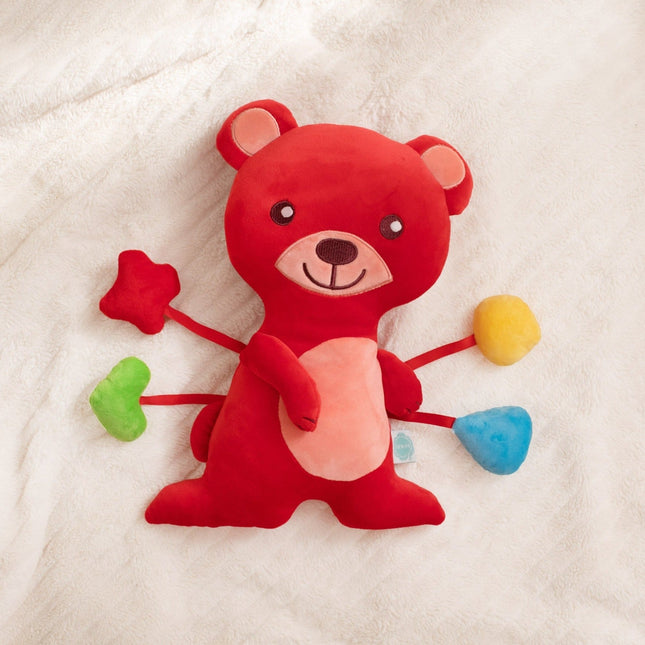 Red Bear SnuggleBuddies Emotions Plush by Generation Mindful