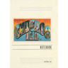 Vintage Lined Notebook Greetings from Chicago, Illinois