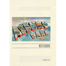 Vintage Lined Notebook Greetings from Asbury Park, New Jersey