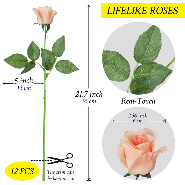 Roses Real-Touch 22” by Grand Verde