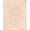 Health Record: Daily Home Monitoring of Blood Pressure, Glucose, and Heart Rate, Large Floral Cover