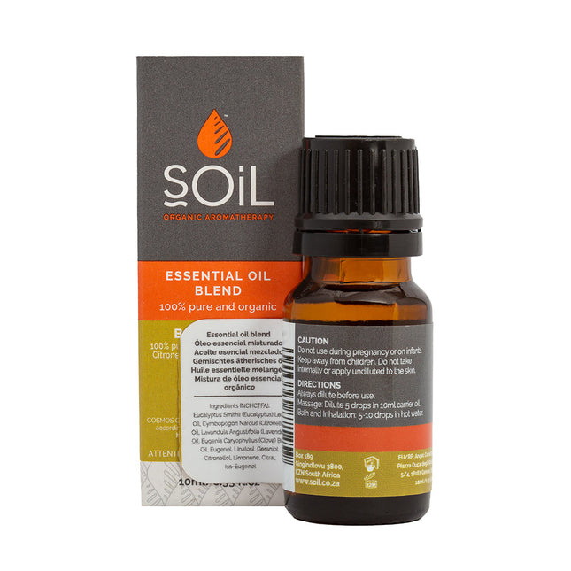 Bug Away - Organic Essential Oil Blend by SOiL Organic Aromatherapy and Skincare