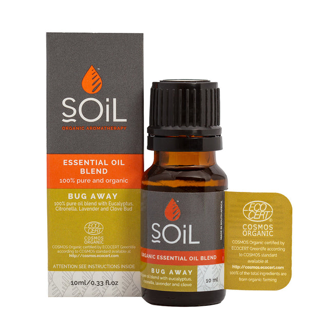 Bug Away - Organic Essential Oil Blend by SOiL Organic Aromatherapy and Skincare