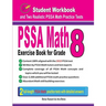 Pssa Math Exercise Book for Grade 8: Student Workbook and Two Realistic Pssa Math Tests
