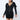 Soft Velvet Pleated Puff Sleeve Low V Neck Front And Back Mini Dress by Balec Group